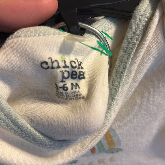 Baby Onesie and Striped Pants Set - Picture 4 of 4